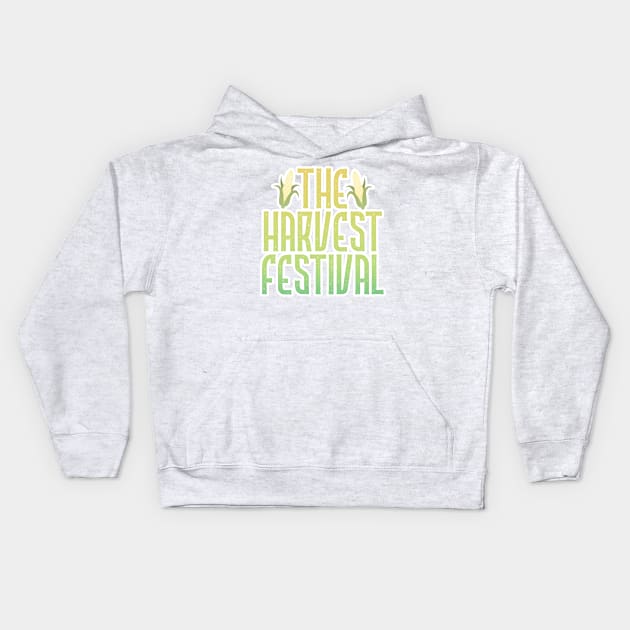 harvest festival Kids Hoodie by dinah-lance